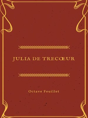 cover image of Julia de Trecœur